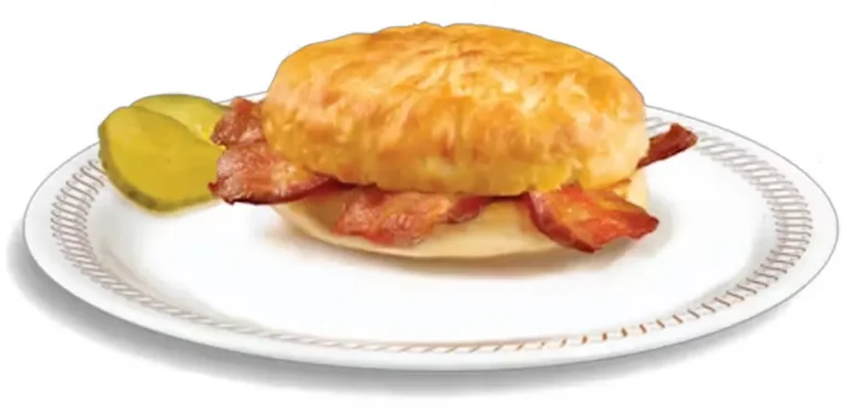 Discover the Waffle House Bacon Biscuit's price, complete nutrition facts, allergen, and gluten information.