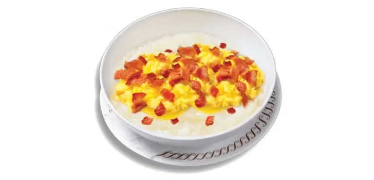 Discover the Waffle House Bacon Egg & Cheese Grits Bowl's price, complete nutrition facts, allergen, and gluten information.