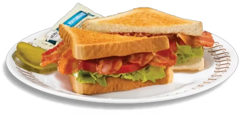Discover the Waffle House Bacon Lettuce & Tomato's price, complete nutrition facts, allergen, and gluten information.