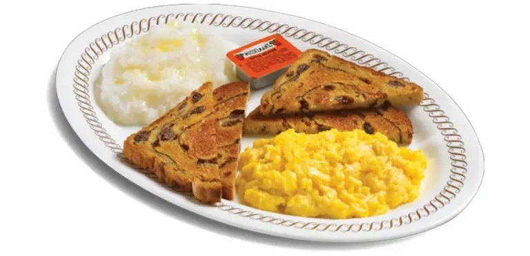 Discover the Waffle House Cheese N' Eggs With Raisin Toast's price, complete nutrition facts, allergen, and gluten information.