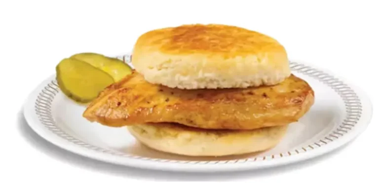 Discover the Waffle House Chicken Biscuit's price, complete nutrition facts, allergen, and gluten information.