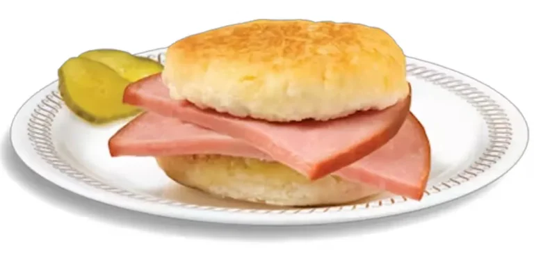 Discover the Waffle House 2 City Ham Biscuits price, complete nutrition facts, allergen, and gluten information.