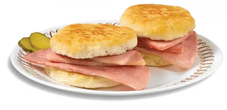 Discover the Waffle House Country Ham Biscuit's price, complete nutrition facts, allergen, and gluten information.