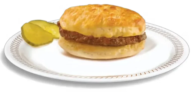 Get the full breakdown on the Waffle House Sausage Biscuit — from calorie count and ingredients to allergen warnings and pricing.