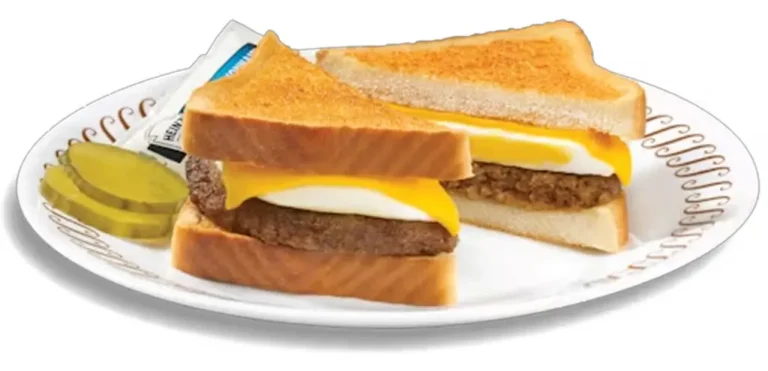 Discover the Waffle House Texas Sausage Egg And Cheese Melt's price, complete nutrition facts, allergen, and gluten information.